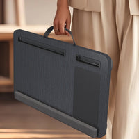Lap Tray Table with Handle and Cushioned Base
