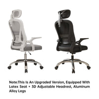 Mesh Back Desk Chair with 3D Headrest
