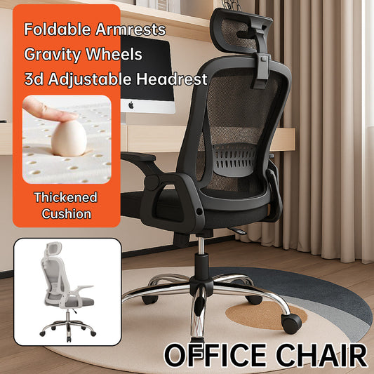 Mesh Back Desk Chair with 3D Headrest