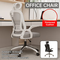 Mesh Back Desk Chair with 3D Headrest