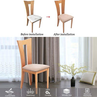 Jacquard Dining Chair Slipcover Fits 36-46cm