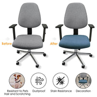 Jacquard Dining Chair Slipcover Fits 36-46cm